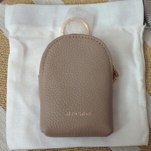 Alf The Label Mini Zip pouch Almond NWT
